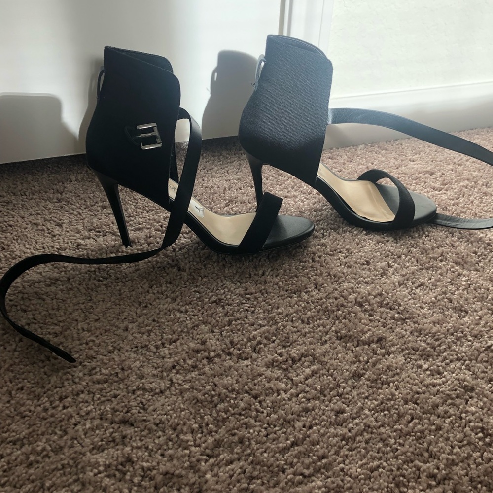 Black heels